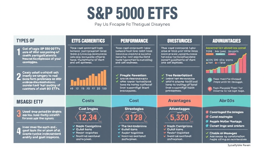 S&P 500 ETF 비교 종류와 수익률 분석