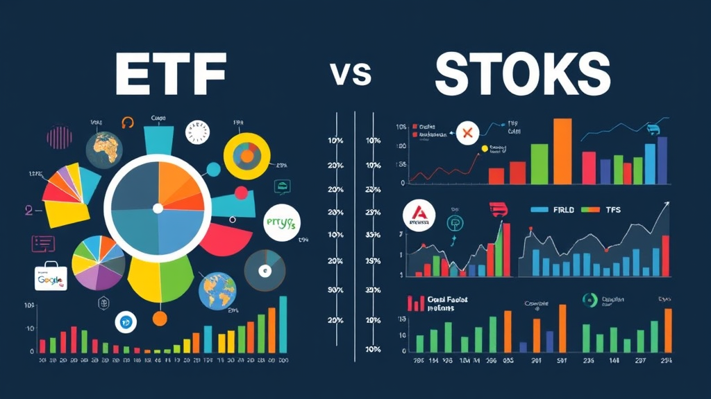 ETF와 주식의 차이 투자 전략과 개념 이해