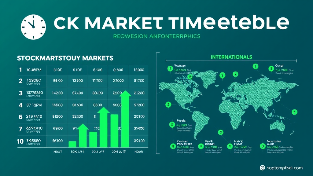 주식시장 운영 시간 및 거래 가능 시간 안내